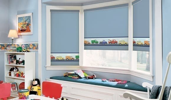 Пять причин выбрать рулонные шторы для детской комнаты